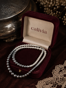 Frosted Layer Pearl Necklace