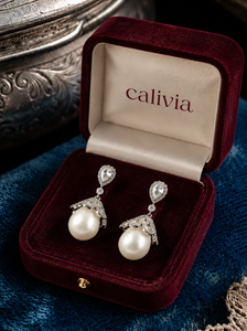 Lace Pearl Radiance Earrings
