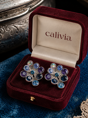 Eternal Bloom Crystal Earrings