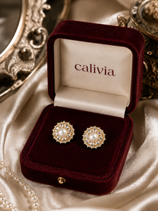 Fleur de Perle Diamond Studs