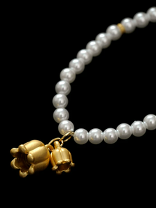 Lily Bell Pearl Necklace