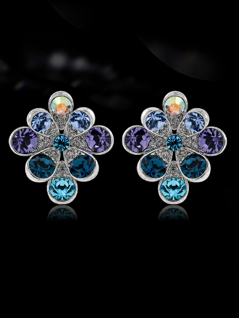 Eternal Bloom Crystal Earrings