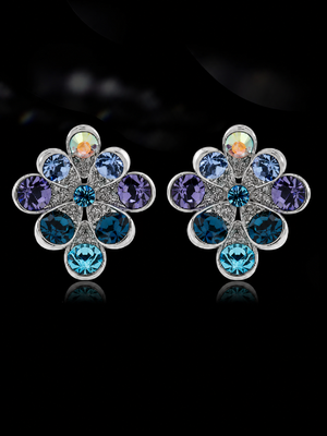 Eternal Bloom Crystal Earrings