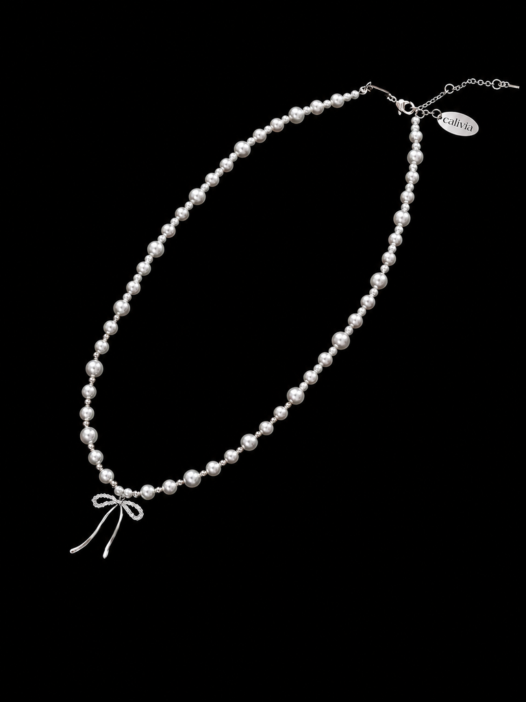 Butterfly Grace Pearl Necklace