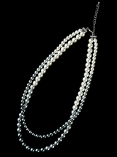 Load image into Gallery viewer, Frosted Layer Pearl Necklace