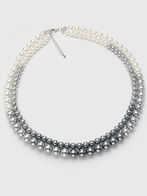 Load image into Gallery viewer, Frosted Layer Pearl Necklace