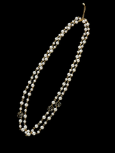 Load image into Gallery viewer, Camellia Pearl Cascade Necklace