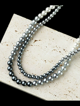 Load image into Gallery viewer, Frosted Layer Pearl Necklace