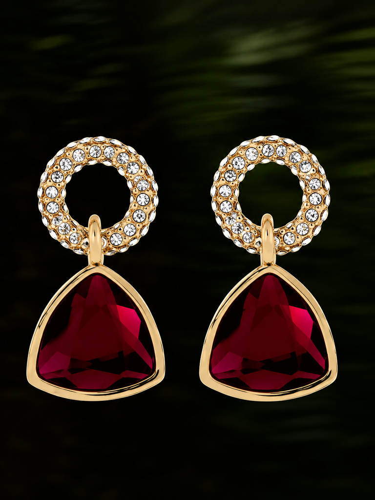 Twilight Whisper Crystal Studs