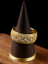 Load image into Gallery viewer, Royal Lace Diamond Statement Ring