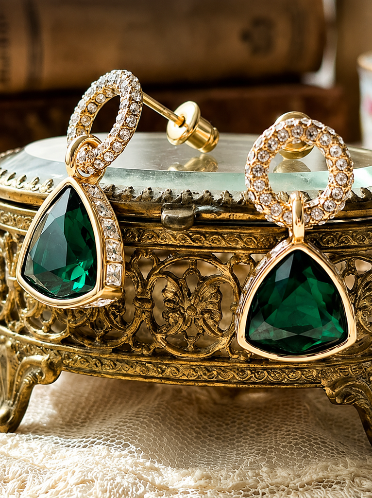 Twilight Whisper Crystal Studs